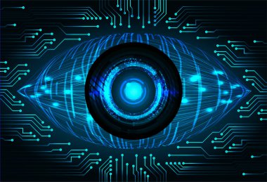 Siber devre gelecekteki teknoloji kavramı