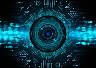 Siber devre gelecekteki teknoloji kavramı