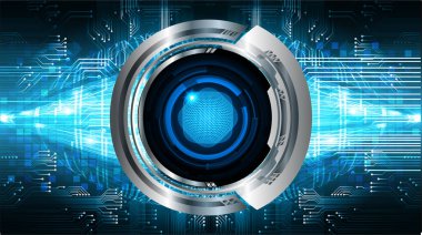 Siber devre gelecekteki teknoloji kavramı