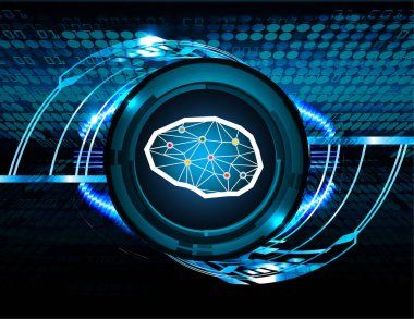 siber güvenlik konsepti arka plan, soyut fütüristik duvar kağıdı