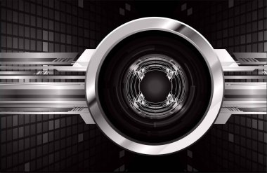 Siber devre gelecekteki teknoloji kavramı