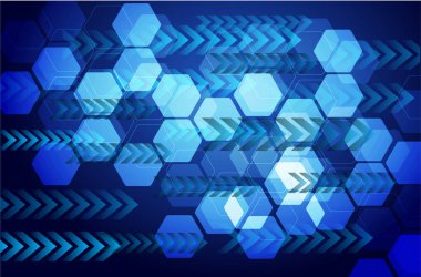 Dolabı olan arka plan vektör illüstrasyonu, dijital güvenlik kavramı