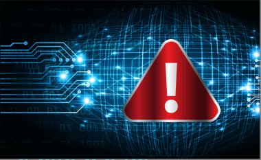 siber güvenlik kavramı, vektör illüstrasyonu