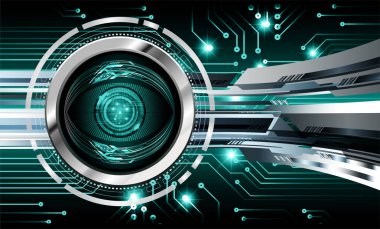 Siber devre gelecekteki teknoloji kavramı