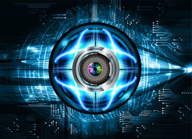 Siber devre gelecekteki teknoloji kavramı