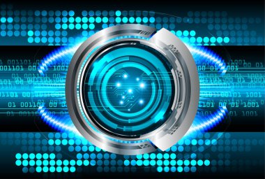 Siber devre gelecekteki teknoloji kavramı