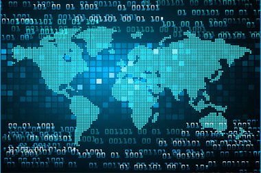 siber güvenlik konsepti arka plan, soyut fütüristik duvar kağıdı