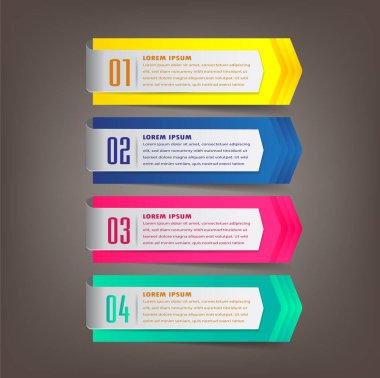 Web sitesi, bilgisayar grafiği, teknoloji ve internet için renkli modern metin kutusu şablonu, afiş