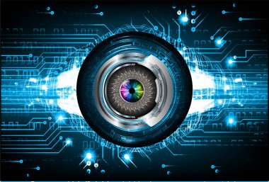 Siber devre gelecekteki teknoloji kavramı