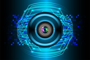 Siber devre gelecekteki teknoloji kavramı