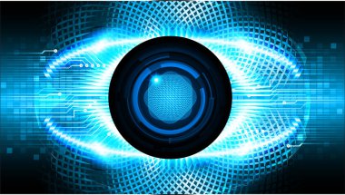 Siber devre gelecekteki teknoloji kavramı