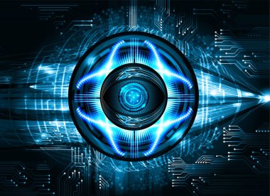 Siber devre gelecekteki teknoloji kavramı