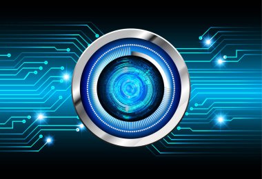 Siber devre gelecekteki teknoloji kavramı