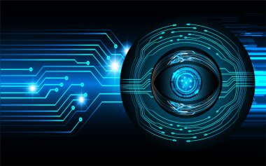 Siber devre gelecekteki teknoloji kavramı