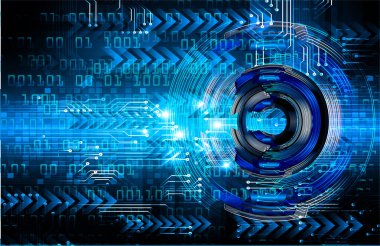 Siber devre gelecekteki teknoloji kavramı