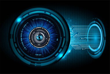 Siber devre gelecekteki teknoloji kavramı