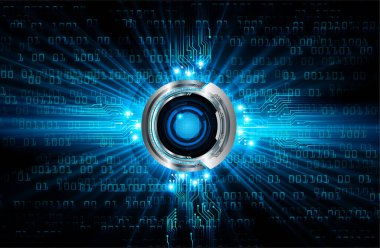 Siber devre gelecekteki teknoloji kavramı