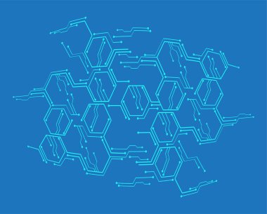 soyut gelecek duvar kağıdı, dijital arkaplan