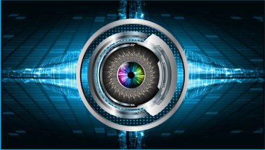 Siber devre gelecekteki teknoloji kavramı