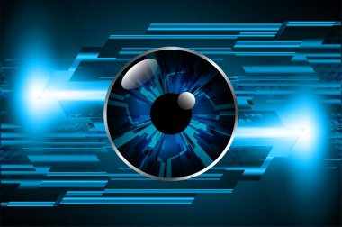 Siber devre gelecekteki teknoloji kavramı