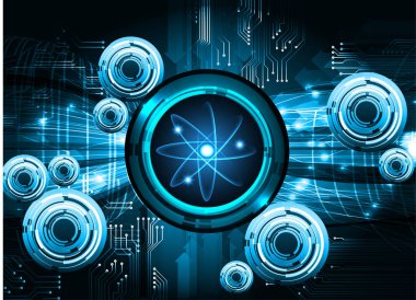 Siber devre gelecekteki teknoloji kavramı