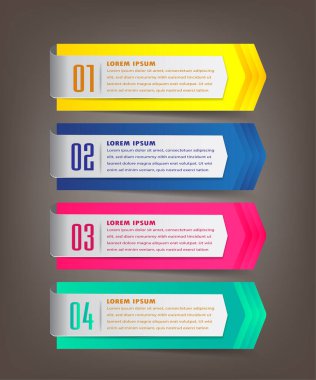 Web sitesi, bilgisayar grafiği, teknoloji ve internet için renkli modern metin kutusu şablonu, afiş