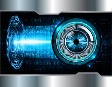 Siber devre gelecekteki teknoloji kavramı