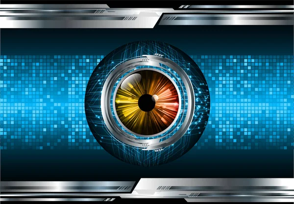 göz siber devre gelecekteki teknoloji konsepti