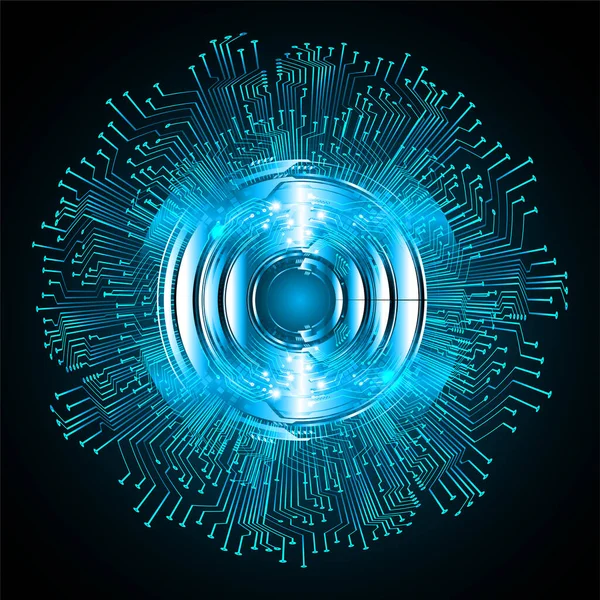 Dolabı olan arka plan vektör illüstrasyonu, dijital güvenlik kavramı