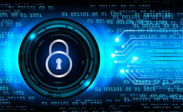 Dolabı olan arka plan vektör illüstrasyonu, dijital güvenlik kavramı