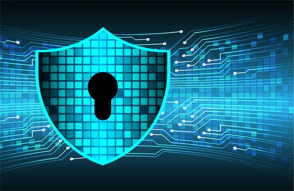 Sayısal arkaplan ve siber güvenlik konusunda kapatılmış asma kilit