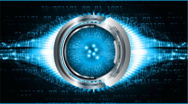 Siber devre gelecekteki teknoloji kavramı