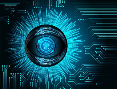 Siber devre gelecekteki teknoloji kavramı