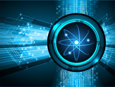 Siber devre gelecekteki teknoloji kavramı