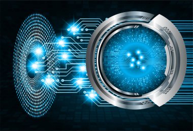 Siber devre gelecekteki teknoloji kavramı