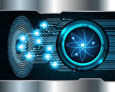 Siber devre gelecekteki teknoloji kavramı