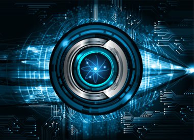 Siber devre gelecekteki teknoloji kavramı