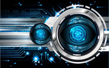 Siber devre gelecekteki teknoloji kavramı