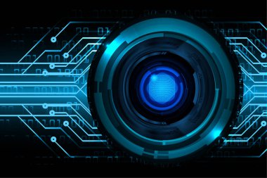 Siber devre gelecekteki teknoloji kavramı