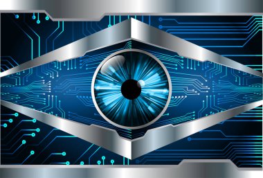 Siber devre gelecekteki teknoloji kavramı