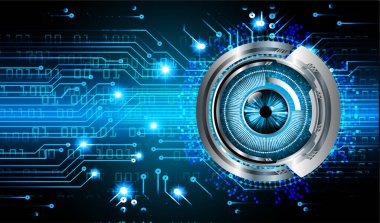 Siber devre gelecekteki teknoloji kavramı