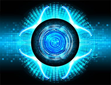 Siber devre gelecekteki teknoloji kavramı