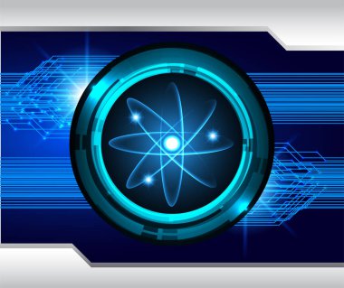 Siber devre gelecekteki teknoloji kavramı