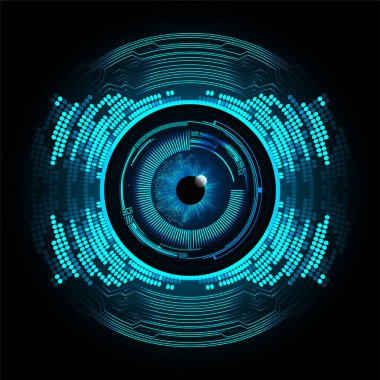 Siber devre gelecekteki teknoloji kavramı