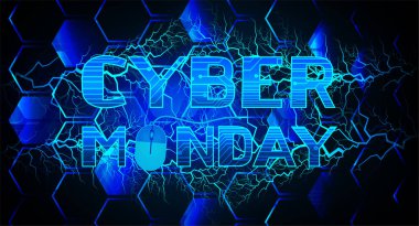 Fütürist teknolojiye sahip soyut arkaplan