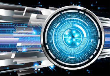 Siber devre gelecekteki teknoloji kavramı