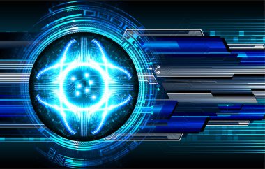 Siber devre gelecekteki teknoloji kavramı