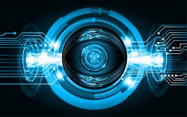 Siber devre gelecekteki teknoloji kavramı