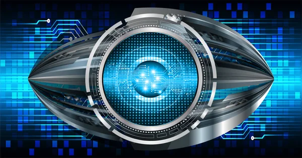 göz siber devre gelecekteki teknoloji konsepti