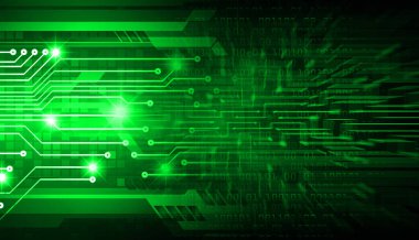 Siber devre gelecekteki teknoloji kavramı